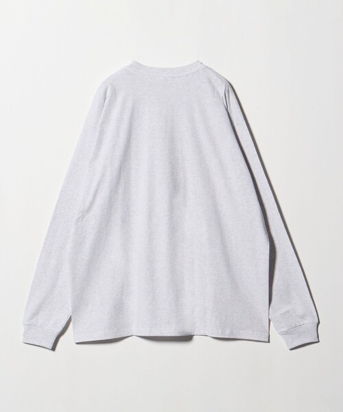 green label relaxing(グリーンレーベルリラクシング)の「<GOAT>7オンス ロングスリーブ Tシャツ(Tシャツ/カットソー・メンズ・ライトグレー/ブラック/ホワイト/ダークグレー/グレー系/レッド・M/XL/L/S)」の17枚目の写真