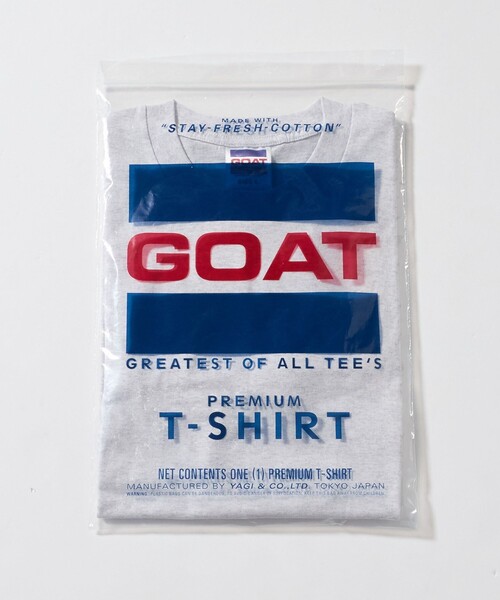 green label relaxing(グリーンレーベルリラクシング)の「<GOAT>7オンス ロングスリーブ Tシャツ(Tシャツ/カットソー・メンズ・ライトグレー/ブラック/ホワイト/ダークグレー/グレー系/レッド・M/XL/L/S)」の22枚目の写真