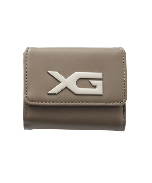 XG EMBLEM BUCKLE FAUX LEATHER MINI WALLET（財布）｜X-girl