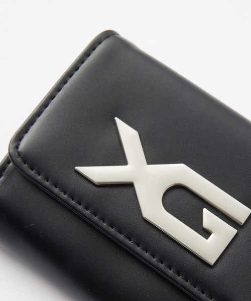 X-girl(エックスガール)の「XG EMBLEM BUCKLE FAUX LEATHER MINI WALLET(財布・レディース・ブラック/ブラウン/ライトパープル・ONE SIZE)」の5枚目の写真