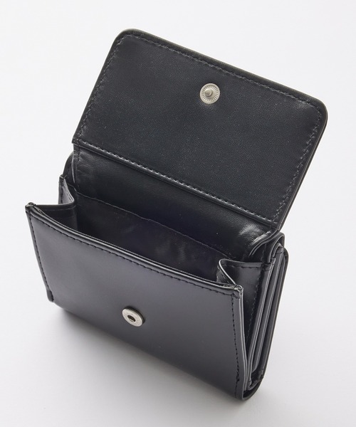X-girl(エックスガール)の「XG EMBLEM BUCKLE FAUX LEATHER MINI WALLET(財布・レディース・ブラック/ブラウン/ライトパープル・ONE SIZE)」の6枚目の写真