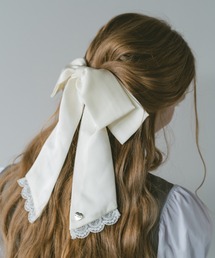 idem（イデム）の「【 新色追加 / 4色展開 】big ribbon barrette / ビッグリボンバレッタ（バレッタ/ヘアクリップ）」