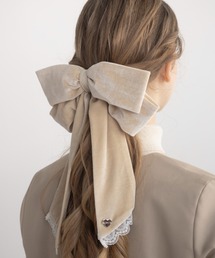 idem（イデム）の「【 新色追加 / 4色展開 】big ribbon barrette / ビッグリボンバレッタ（バレッタ/ヘアクリップ）」