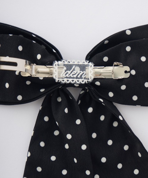 idem（イデム）の「【 新色追加 / 4色展開 】big ribbon barrette / ビッグリボンバレッタ（バレッタ/ヘアクリップ・レディース・その他/ブラック/ブラウン/アイボリー・FREE）」の14枚目の写真