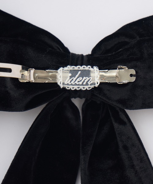 idem（イデム）の「【 新色追加 / 4色展開 】big ribbon barrette / ビッグリボンバレッタ（バレッタ/ヘアクリップ・レディース・その他/ブラック/ブラウン/アイボリー・FREE）」の15枚目の写真