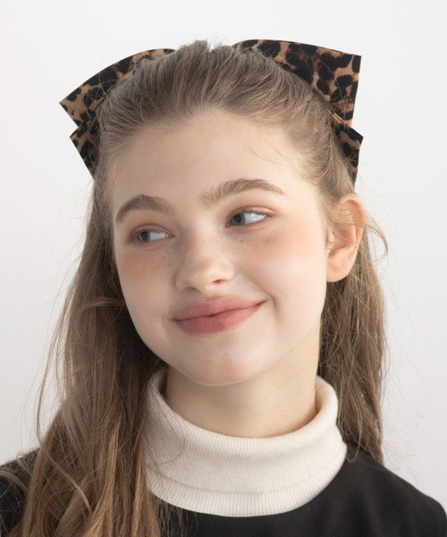 idem（イデム）の「【 新色追加 / 4色展開 】big ribbon barrette / ビッグリボンバレッタ（バレッタ/ヘアクリップ・レディース・その他/ブラック/ブラウン/アイボリー・FREE）」の18枚目の写真