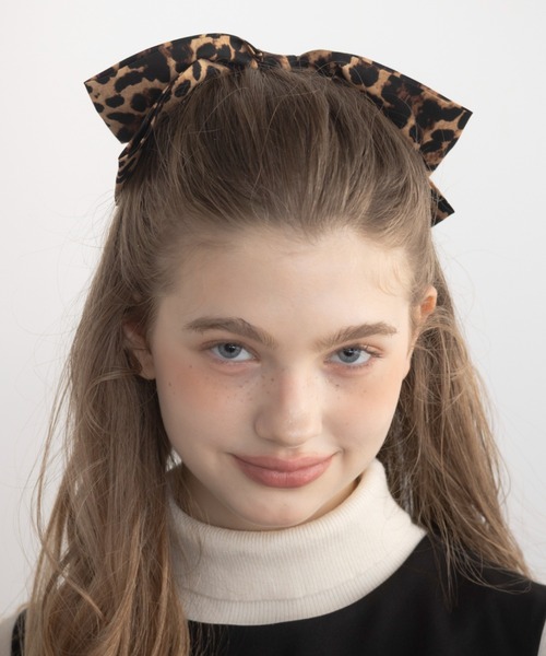 idem（イデム）の「【 新色追加 / 4色展開 】big ribbon barrette / ビッグリボンバレッタ（バレッタ/ヘアクリップ・レディース・その他/ブラック/ブラウン/アイボリー・FREE）」の21枚目の写真