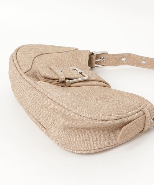 TITTY&CO.（ティティーアンドコー）の「ベルトショルダーバッグ（ショルダーバッグ・レディース・ベージュ/ホワイト/ブラック・FREE）」の13枚目の写真