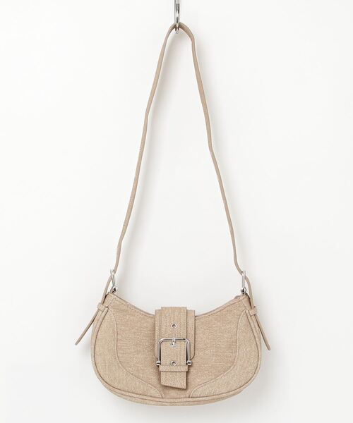 TITTY&CO.（ティティーアンドコー）の「ベルトショルダーバッグ（ショルダーバッグ・レディース・ベージュ/ホワイト/ブラック・FREE）」の17枚目の写真