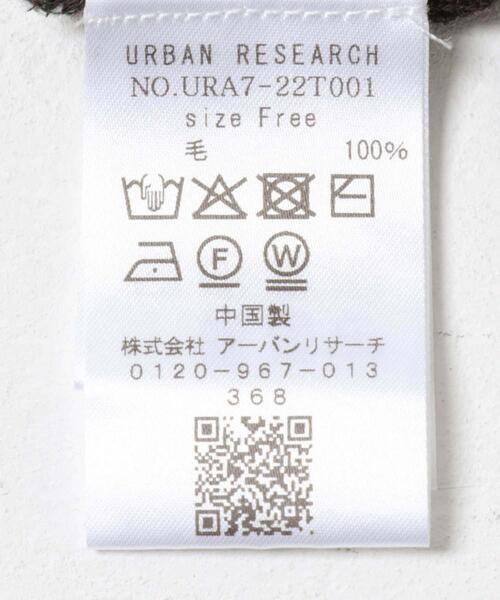 URBAN RESEARCH（アーバンリサーチ）の「new basic　LOA THERMAL CREWKNIT（ニット/セーター・レディース・ブラック/カーキ/オフホワイト・FREE）」の5枚目の写真