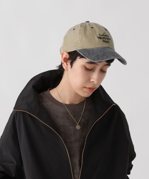 studio CLIP(スタディオクリップ)の「《ウタオ》OVERLAND CAP(キャップ・レディース・ブラック/カーキ・FREE)」の2枚目の写真