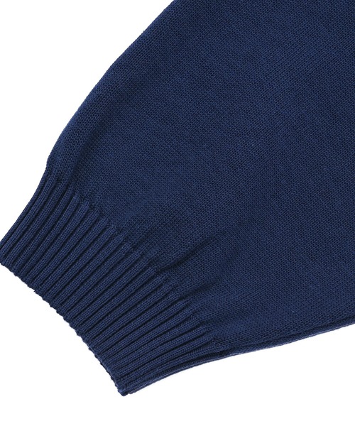 NEW BALANCE（ニューバランス）の「ラインニットカーディガン（カーディガン/ボレロ・レディース・ライトグレー/ネイビー/ダークグリーン・LARGE/MEDIUM/X-LARGE/SMALL）」の11枚目の写真