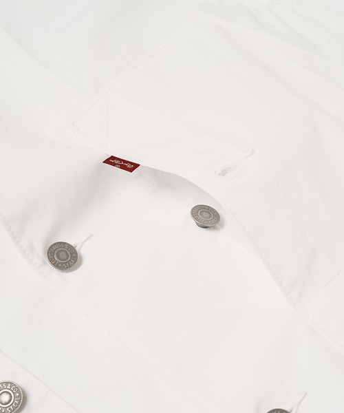 eYe JUNYA WATANABE MAN（アイジュンヤワタナベマン）の「「Levi's」W-NAME COTTON SHIRT（シャツ/ブラウス・メンズ・ホワイト・XS/S/M）」の5枚目の写真