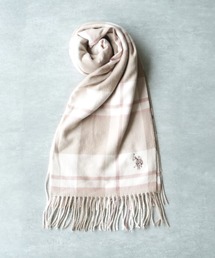 U.S. POLO ASSN.(ユーエスポロアッスン)の【U.S. POLO ASSN.】 ユーエスポロアッスン ロゴ刺繍マフラー USPA-2018/2019(マフラー)