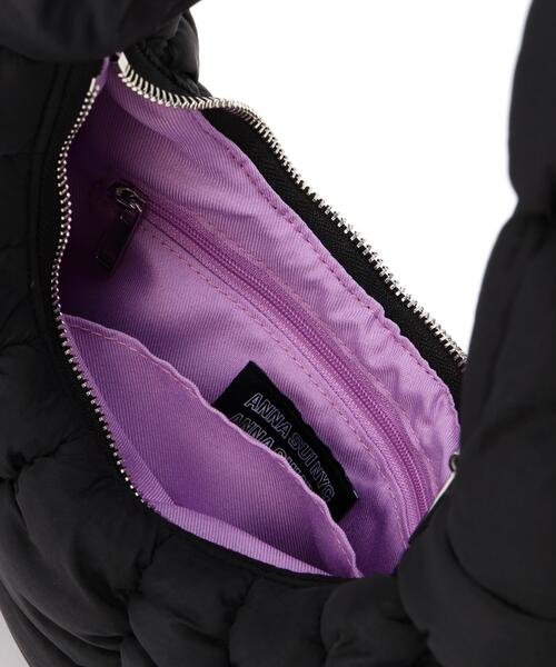 anna sui nyc(アナ スイ エヌ ワイ シー)の「anna sui nyc/アナ スイ エヌワイシー/croissant ショルダーバッグ/15261322(ショルダーバッグ・レディース・ブラック/パープル/オレンジ・F)」の21枚目の写真
