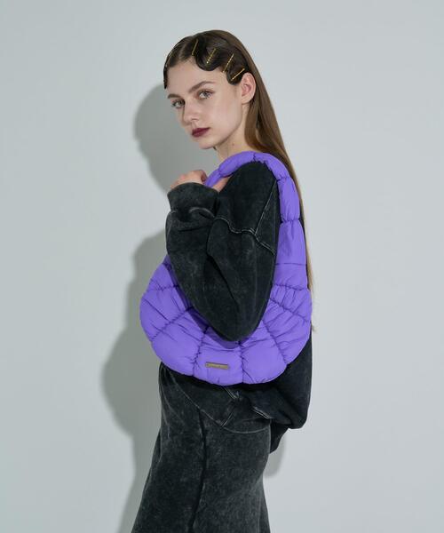 anna sui nyc(アナ スイ エヌ ワイ シー)の「anna sui nyc/アナ スイ エヌワイシー/croissant ショルダーバッグ/15261322(ショルダーバッグ・レディース・ブラック/パープル/オレンジ・F)」の19枚目の写真