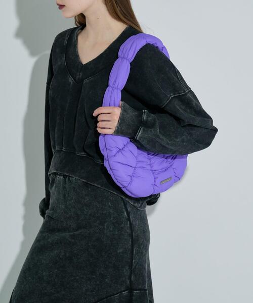 anna sui nyc(アナ スイ エヌ ワイ シー)の「anna sui nyc/アナ スイ エヌワイシー/croissant ショルダーバッグ/15261322(ショルダーバッグ・レディース・ブラック/パープル/オレンジ・F)」の17枚目の写真