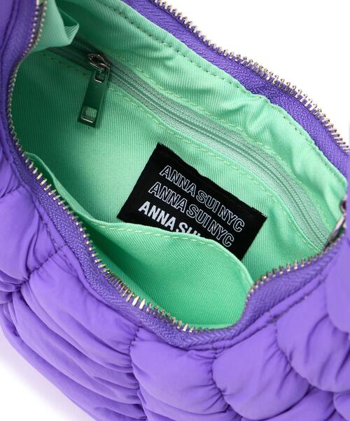 anna sui nyc(アナ スイ エヌ ワイ シー)の「anna sui nyc/アナ スイ エヌワイシー/croissant ショルダーバッグ/15261322(ショルダーバッグ・レディース・ブラック/パープル/オレンジ・F)」の11枚目の写真