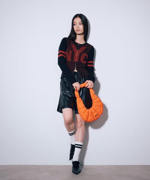 anna sui nyc(アナ スイ エヌ ワイ シー)の「anna sui nyc/アナ スイ エヌワイシー/croissant ショルダーバッグ/15261322(ショルダーバッグ・レディース・ブラック/パープル/オレンジ・F)」の8枚目の写真