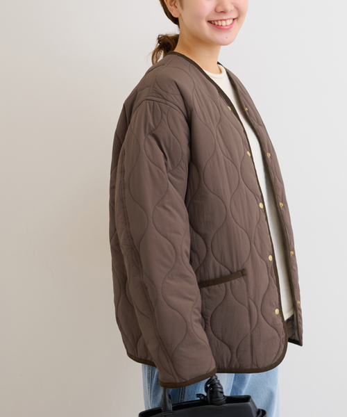 コクーンキルティングブルゾン（その他アウター）｜JOURNAL STANDARD