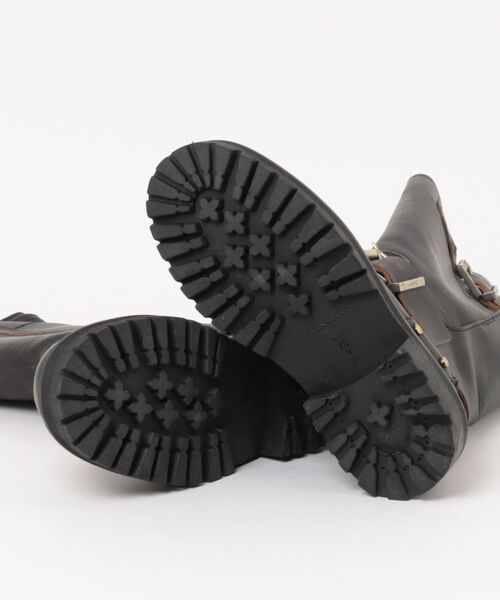 ALLSAINTS(オールセインツ)の「TAY LEATHER BIKER BOOTS | TAY レザー バイカー ブーツ(ブーツ・レディース・ダークブラウン・UK3/UK4/UK5/UK6)」の3枚目の写真