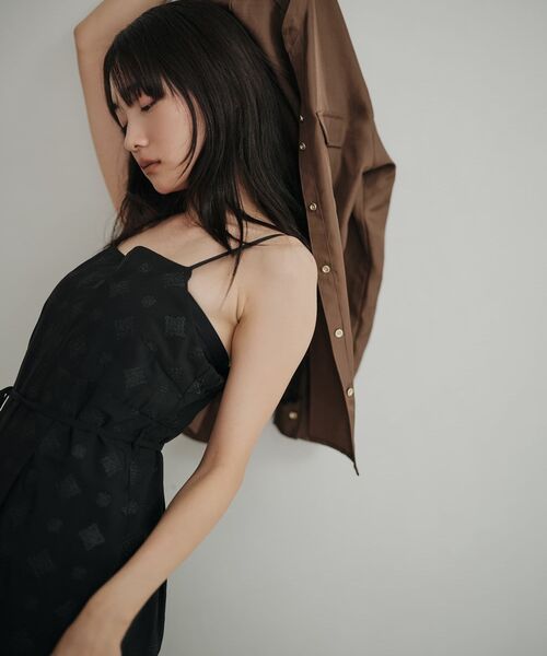 STRATA(エストラータ)の「ブライトツイルダブルポケットシャツ 【低身長・小柄女性】(シャツ/ブラウス・レディース・ベージュ/ネイビー/ブラウン・ONE SIZE)」の12枚目の写真
