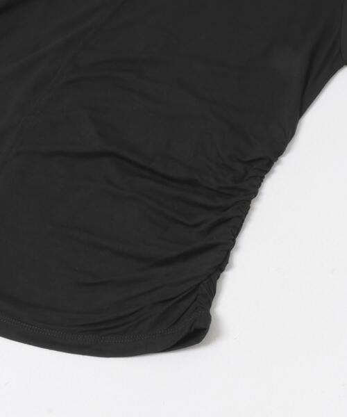 URBAN RESEARCH Sonny Label(アーバンリサーチサニーレーベル)の「SLAB Side Gather Tops(Tシャツ/カットソー・レディース・ブラック/オフホワイト/ブラウン・FREE)」の14枚目の写真