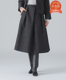 フクレ ジャカード スカート