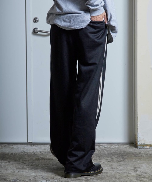 Calvin Klein（カルバン・クライン）の「Calvin Klein/カルバンクライン DBL KNIT STRIPE TRACKパンツ トラックパンツ（その他パンツ・メンズ・ブラック・S/XS/M）」の18枚目の写真