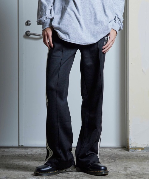 Calvin Klein（カルバン・クライン）の「Calvin Klein/カルバンクライン DBL KNIT STRIPE TRACKパンツ トラックパンツ（その他パンツ・メンズ・ブラック・S/XS/M）」の11枚目の写真