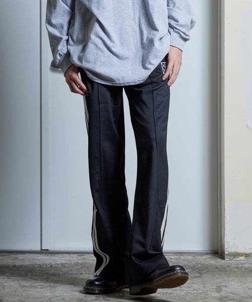 Calvin Klein（カルバン・クライン）の「Calvin Klein/カルバンクライン DBL KNIT STRIPE TRACKパンツ トラックパンツ（その他パンツ・メンズ・ブラック・S/XS/M）」の12枚目の写真