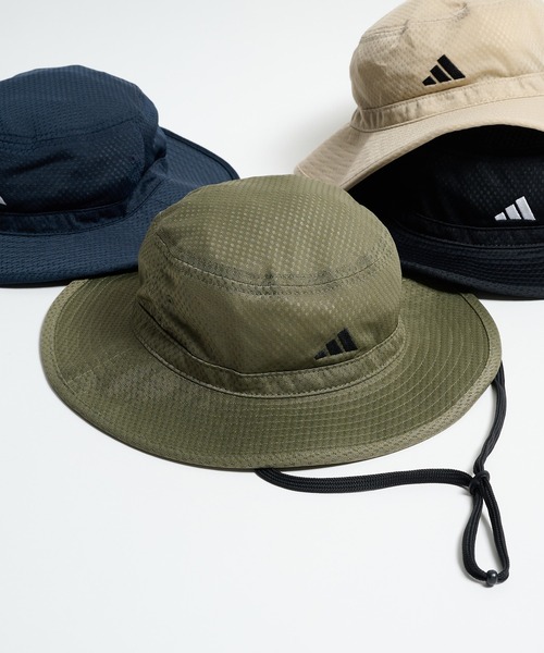 adidas(アディダス)の「【adidas】アディダス ADM LT-MESH ADVENTURE アドベンチャーハット 軽量メッシュ/アウトドア/UVカット 2(ハット・メンズ・ブラック/ホワイト/ベージュ/グリーン/ネイビー・S/M)」の4枚目の写真