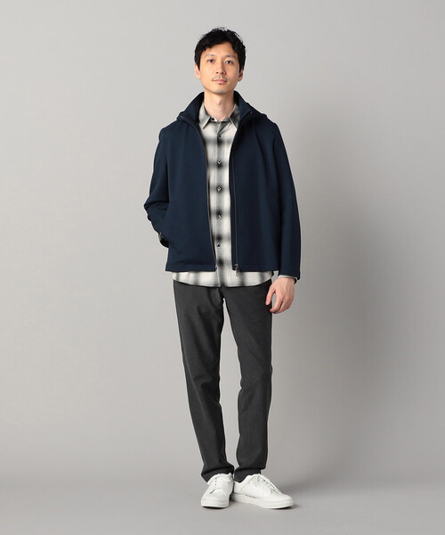 COMME CA MEN(コムサメン)の「オンブレチェック レギュラーカラーシャツ(シャツ/ブラウス・メンズ・ブラック・S/M/L)」の14枚目の写真