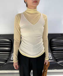 EDIT.FOR LULU ROLLA'S ハートニットトップ EDIT.FOR LULU 【ROLLA'S/ローラス】ハートニットトップ