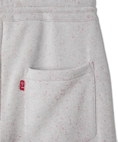 gim context(ジムコンテキスト)の「Knit Sweat Pants(スウェットパンツ・メンズ・レッド/ネイビー・L)」の9枚目の写真