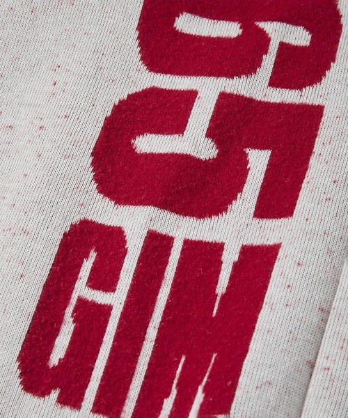 gim context(ジムコンテキスト)の「Knit Sweat Pants(スウェットパンツ・メンズ・レッド/ネイビー・L)」の10枚目の写真