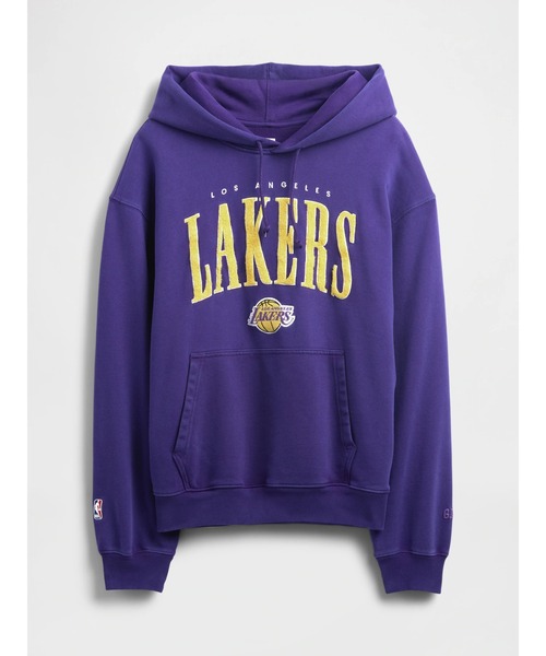 NBA ロサンゼルス レイカーズ ロゴ ヘビーウェイトパーカー（パーカー