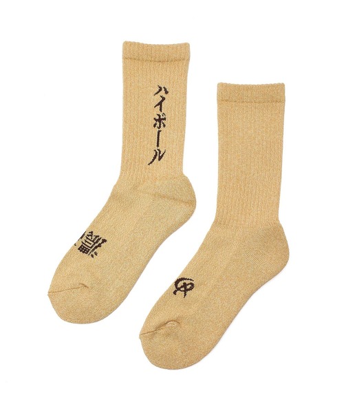 ROSTER SOX(ロスターソックス)の「(ROSTER SOX)HIGHBALL(ソックス/靴下・レディース・ブラウン・ONE SIZE)」の3枚目の写真
