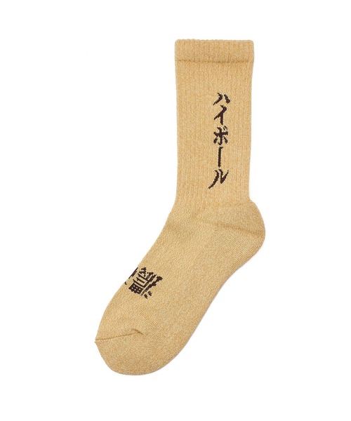 ROSTER SOX(ロスターソックス)の「(ROSTER SOX)HIGHBALL(ソックス/靴下・レディース・ブラウン・ONE SIZE)」の4枚目の写真