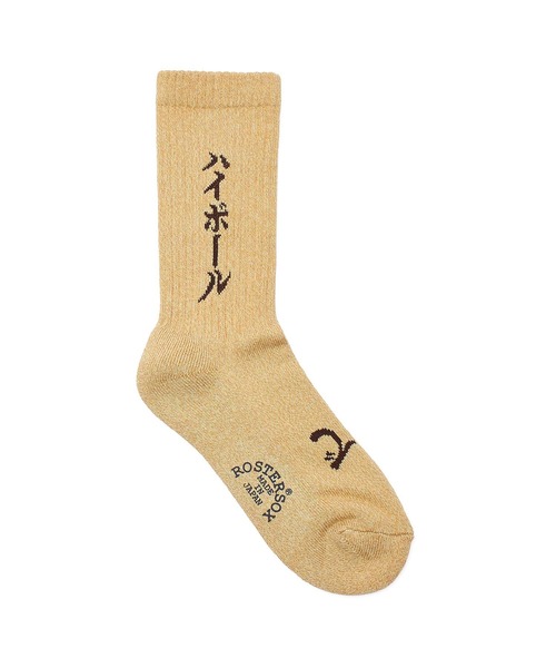 ROSTER SOX(ロスターソックス)の「(ROSTER SOX)HIGHBALL(ソックス/靴下・レディース・ブラウン・ONE SIZE)」の5枚目の写真