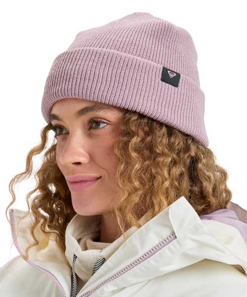ROXY（ロキシー）の「FOLKER BEANIE/ロキシーニットキャップ・ビーニー（ニットキャップ/ビーニー・レディース・ブラック/ブラウン/グリーン/ライラック/イエロー・FREE）」の9枚目の写真