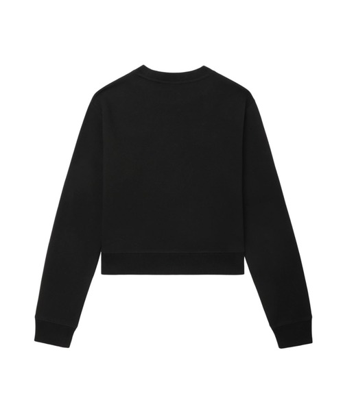 A BATHING APE(アベイシングエイプ)の「ROUND CAMO HEART PRINT SWEAT SHIRT(スウェット・レディース・グレー/ブラック/ピンク・SMALL/X-SMALL)」の4枚目の写真