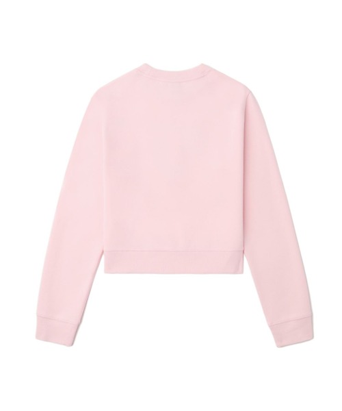 A BATHING APE(アベイシングエイプ)の「ROUND CAMO HEART PRINT SWEAT SHIRT(スウェット・レディース・グレー/ブラック/ピンク・SMALL/X-SMALL)」の6枚目の写真