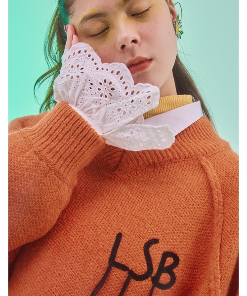 ARCHIVER(アーカイバ)の「【RES】 【Little sunny bite】LSB stitch knit top(ニット/セーター・レディース・グリーン・SMALL)」の20枚目の写真