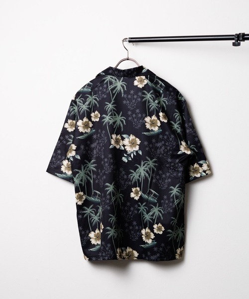 Bling Leads（ブリングリーズ）の「【RES】【Bling leads】オープンカラー　オーバーサイズアロハシャツ（シャツ/ブラウス・メンズ・A・FREE）」の6枚目の写真