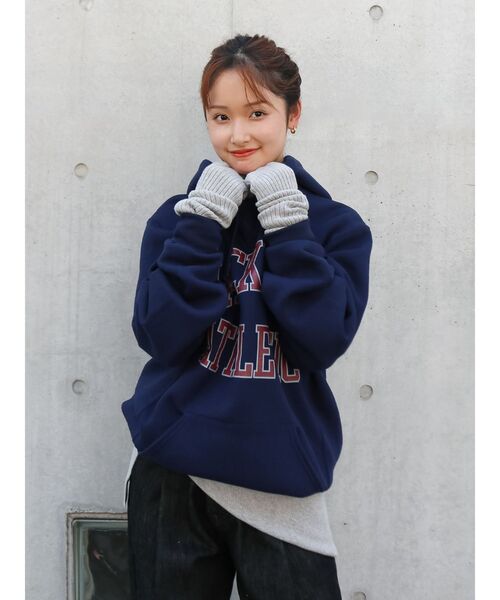 Ungrid(アングリッド)の「ニットスカーフミトンセット(手袋・レディース・レッド/ブラウン/グレー・FREE)」の12枚目の写真