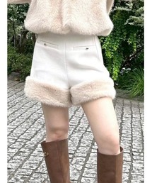 LILY BROWN | エコファ―ショートパンツ(その他パンツ)