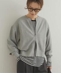 URBAN RESEARCH DOORS（アーバンリサーチドアーズ）の「『WEB/一部店舗限定カラー』コットンスウェットZIPカーディガン（カーディガン/ボレロ）」