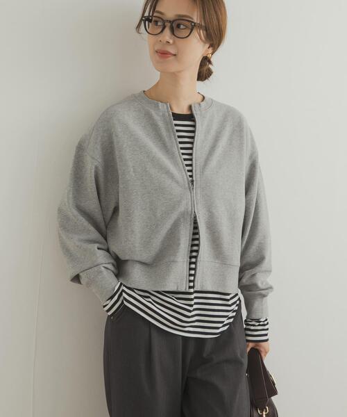 セール】『WEB/一部店舗限定カラー』コットンスウェットZIP