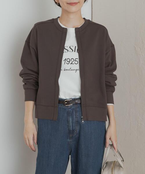 セール】『WEB/一部店舗限定カラー』コットンスウェットZIP